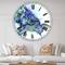 Designart 'Sea Turtle Oversized Cottage Wall Clock